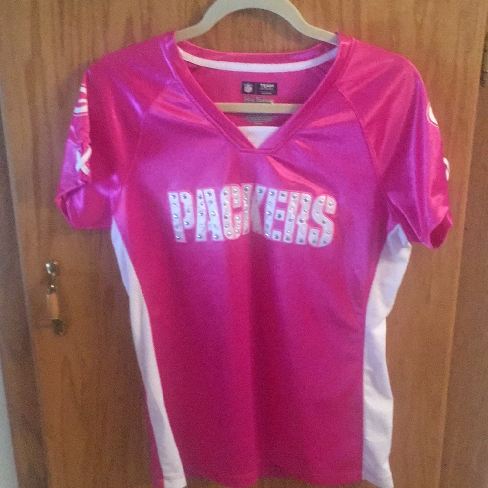 Pink Packers Jersey